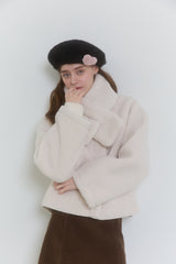 SOFT SNOWFLAKE BERET