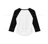 トーンズシャーリングラグランスリークォーターTシャツ
