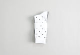 [3PACK] 1507 UNISEX DOT BASIC SOCKS - small dot snow white colorpack