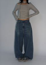 MEGA BIG WIDE DENIM