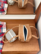 Handy pouch (corduroy camel)