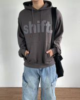 Shift patch embroidery hoodie