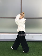 ノエルドットフリルレイヤードワンピース (2c)