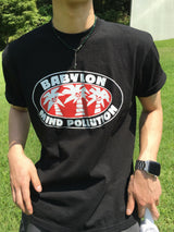 パームツリークロップ半袖Tシャツ 3C