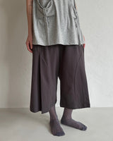 Button Pintuck Tee (2colors)