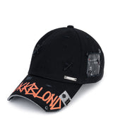 BBD No Sympathy Hidden Patch Graffiti Logo Cap (Black)