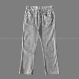 DP43956300 サマーダーティーホワイトデニムパンツ (M–XL)