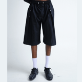 Pleated Short Trousers