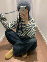 フラッフィーアーティチョークビーニー(3color)