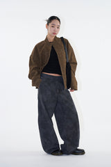 Mora paisley curved pants