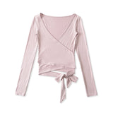 Lavi V Neck Wrap Top