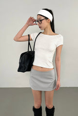 [MADE] Lihi Dot Backless Short Sleeve T-shirt