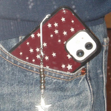 Star Burgundy Epoxy Bumper Case