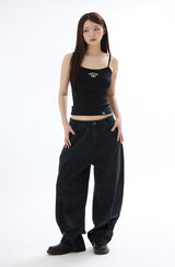 BASIC LOGO SLEEVELESS_BLACK
