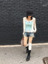Closet Everyday Lace Sleeveless Top (7c)