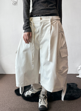 ライリー ロープ カーブ カーゴ バルーン バミューダ ショーツ 2カラー