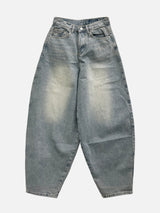 ラミーブラッシュバルーンデニムパンツ5C