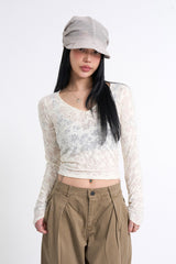 Shadow Sheer Long Sleeve
