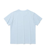 W スペースロゴ半袖Tシャツ BLUE(CV2EMFT519A)
