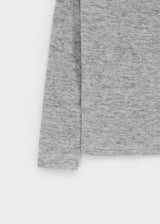 [MADE] Kenneck Knit Button Off-shoulder Long Sleeve T-shirt