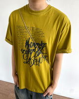 Pencil Printed Short Sleeve Tee