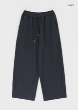 [B-BASIC] Waffle Wide Two-Way Pants