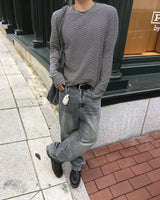 No.1858 P stripe T (3color)