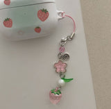 [Keyring] Fruit Fruit keyring__Pinkberry