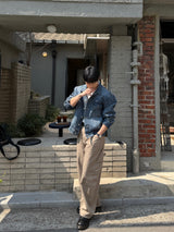 Ain denim trucker jacket