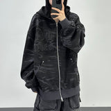 カモサイファーフーデッドジップアップ