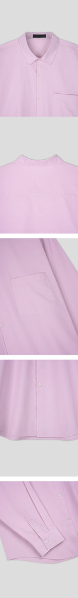 [S/S] ベーシックーバーフィットシャツ (7color)