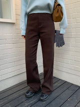 [MADE] TOMAS COTTON WIDE PANTS