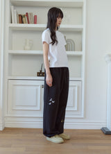 26SS★ Animal Stitch Sweatpants