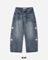 All-Star Patch Denim Pants