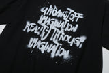 Scribble Paint Tee (Black)