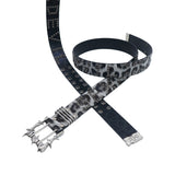 SEXXDEVIL Leopard Print Belt
