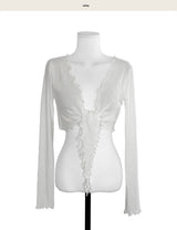 s/s wavy bolero wrap cd