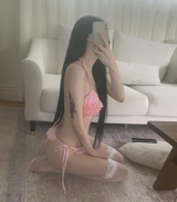 Mermaid フリルビキニセット (pink)