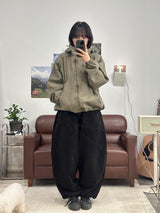 CATION DIAGONAL LINE HOODIE JUMPER