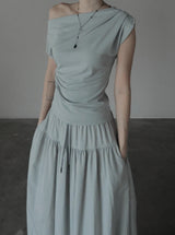 Elouve One-Shoulder Tee