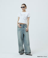 アンロッククロップTシャツ_ホワイト