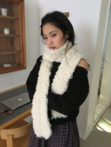 Movi Fluffy Fine Wool Muffler (4 Colors)