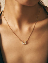 H'S シューキュービックネックレス - M