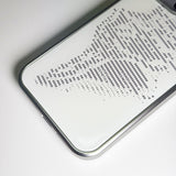 NTA コンクガイスト_ASCII CORE_006 フォンケース (シルバー_ホワイト)