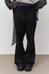 Reb Striped Bootscut Trousers