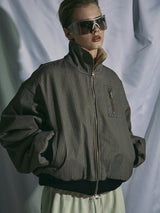 BOUCLE HERRINGBONE JACKET