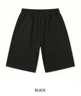 Knob Side Pintuck Bermuda Shorts