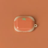 ソフトレッドトマトAIRPODSケース