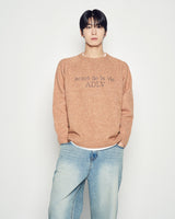 25FW BASIC LOGO KNIT ORANGE