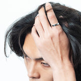 SVR-S604 Kang Daniel Ring Silver 925 Plain Minja Basic Daily Silver Ring